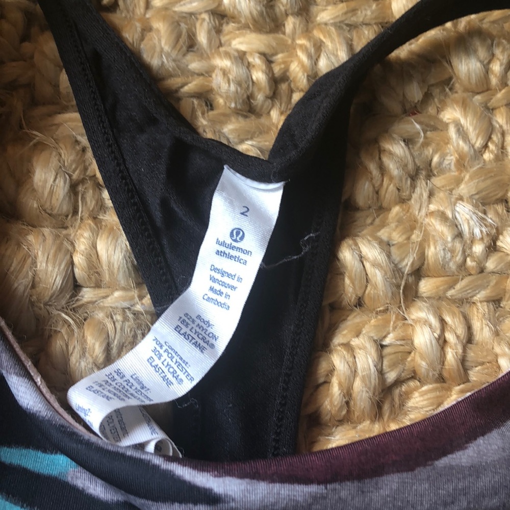 Lululemon Size 2 Tank! - Picture 2 of 3